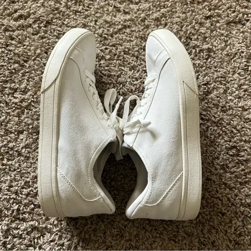 Kizik Unisex Irvine Casual Lace Up Sneakers Ivory White Women's 8