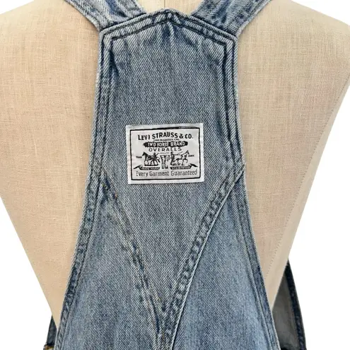 Levi's  Norah Skirtall‎ Dress Overall Mini Cotton Denim Blue Size XS