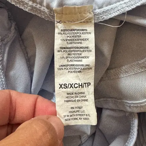 Gaiam Women’s light blue 3” lined athletic shorts XS