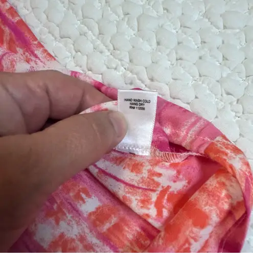 Zenana Outfitters Pink Tie-Dye Blouse Relaxed Fit size 3X
