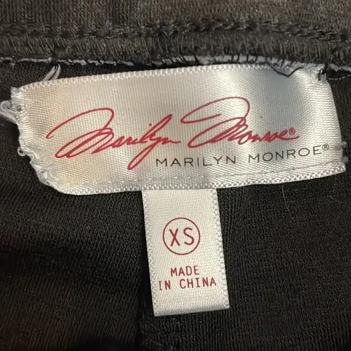 Marilyn Monroe Black Pull On Stretchy Leggings Size XS