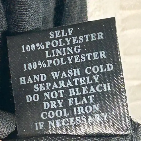 Lapis Women’s Maxi Skirt Small Black Elastic Waistband Pleated Floral Cut Out