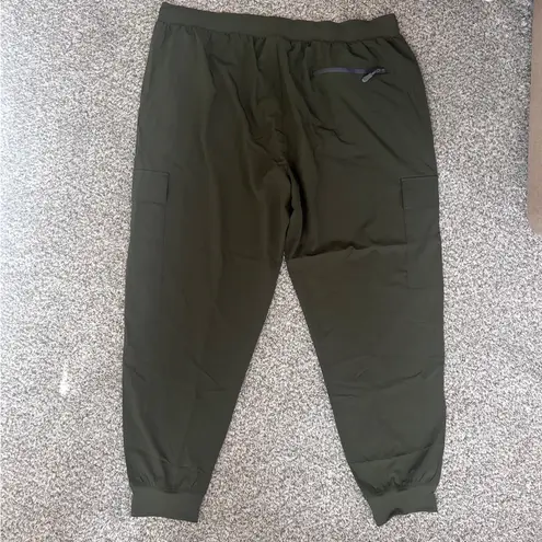 NWT Olive Cargo Jogger Pants Water Resistant UPF 50+ Outdoor Hiking Casual XXXL Green Size undefined