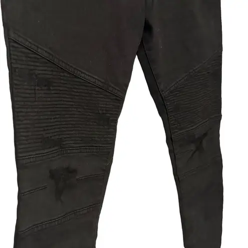 Pull & Bear Limited Edition Super Skinny Biker Jeans EU 40 NWT Black Size undefined