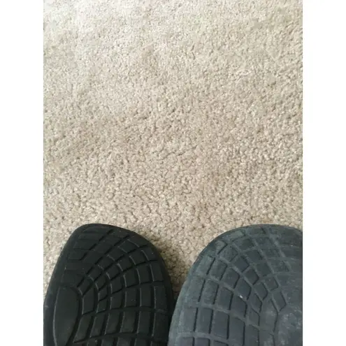 Earth Spirit Women's Leather Clogs Shoes Size 7.5 Black