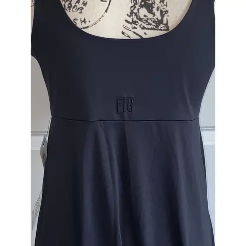 Fig Ocean Kirakira Women's Black Sleeveless V