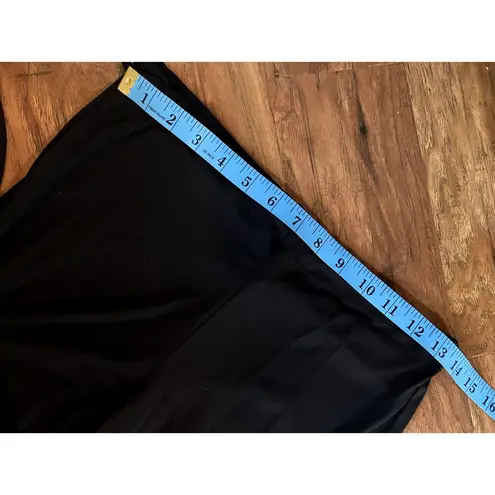 Roberto Cavalli Side Drawstring Pant SLIGHT FLARE Size 42 XS Black BEACH LOUNGE