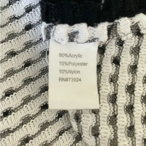 Ming Wang Women Jacket S Color Block Open Knit Career Office Contemporary Travel