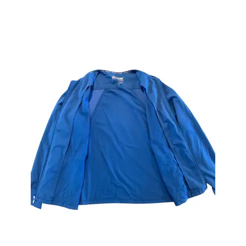 Grey’s Anatomy Barco Women’s Scrub Jacket Blue Zip Front Stretch Size S GRSW873