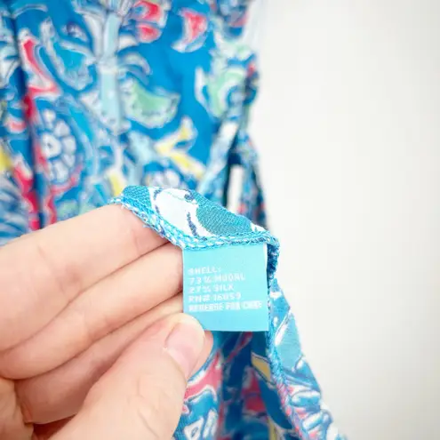 J. McLaughlin Womens Modal Silk Blend Bells Beach Neo Sanibel Wrap Dress Size S