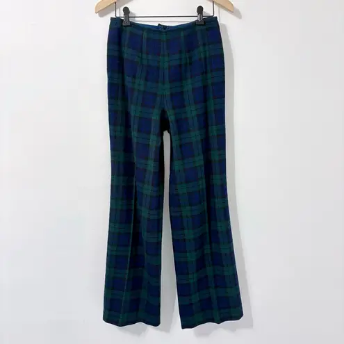Pendleton Vintage Wool Plaid Vest Pants Set Sz 10