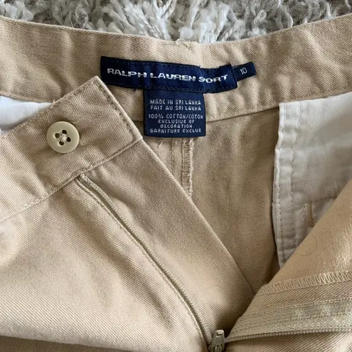 Polo Tan Earth Tones Ralph Lauren Preppy Shorts