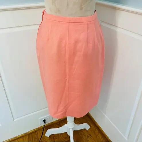 Vintage 1960's Jackie O Moygashel Irish Linen Skirt Suit Small