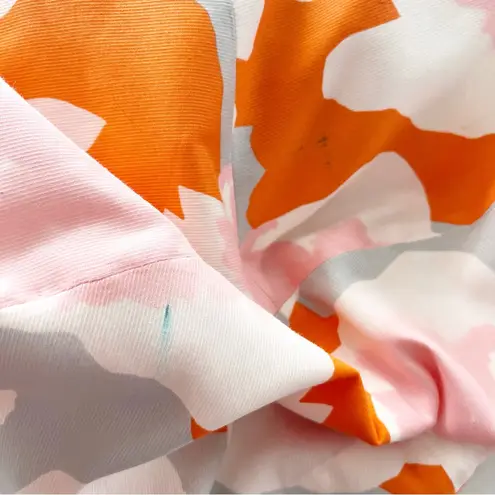 COS Floral Printed Sleeveless Cocoon Midi A-line Dress in Multicolor