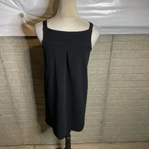 Rove & Roam Black Sleeveless Round Neck Chelsea Swing Aline Dress Size Small