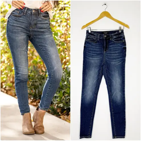 Judy Blue Bowie High Rise Tummy Control Skinny Jeans Women’s Size 5/27