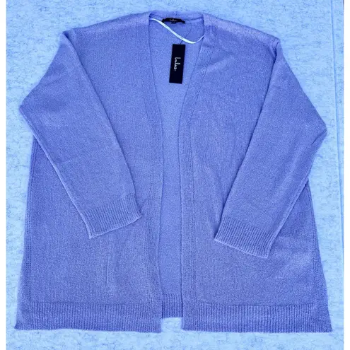Lulus Comfy Memories Lavender Knit Open