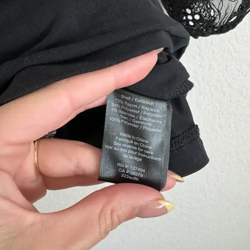 Heartloom Revolve Black One Sleeve Top