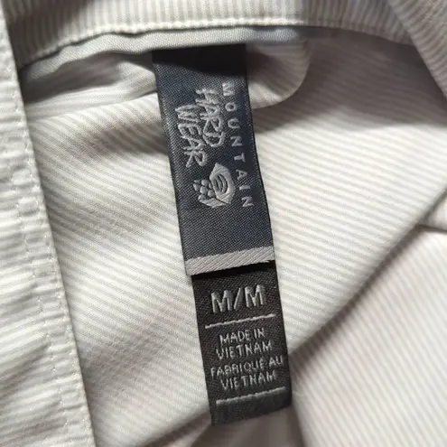 Mountain Hardwear Mountain hard Wear Acadia lightweight striped 1/2 button long sleeve shirt