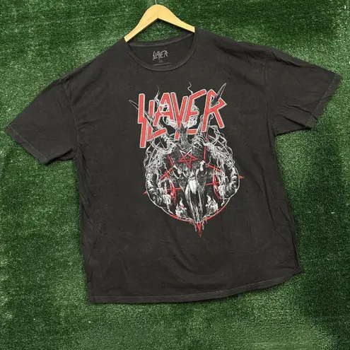 Slayer Demonic Goat Thrash Metal Band T-Shirt Size 2XL