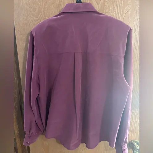 Vintage 1849 Authentic Ranchwear Shirt with Embroidery and Pearl Accents Size L Purple Size L