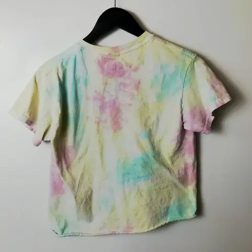 Star Wars The Child T Shirt Baby Yoda Character Raw Hem Tie Dye Graphic Tee Top