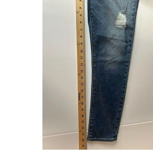 Hudson NWT Jeans Womens 27 Blue Nico Mid Rise SS Ankle Blue Falls