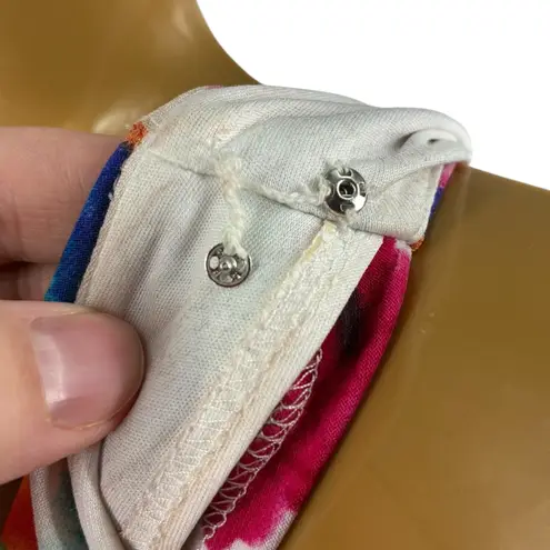 American Living Floral Print Sleeveless Cowl Neck Sheath Dress Size 8