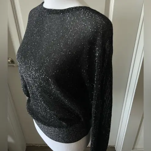 Maje Black Sparkly  Sweater thumbnail 12