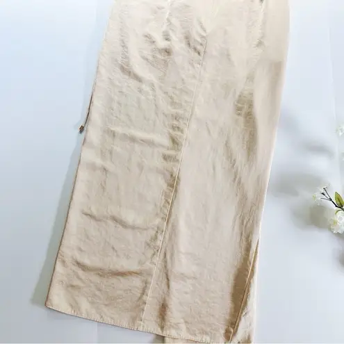 NEW Significant Other x Revolve Imelda Satin Champagne Maxi Dress Size 8