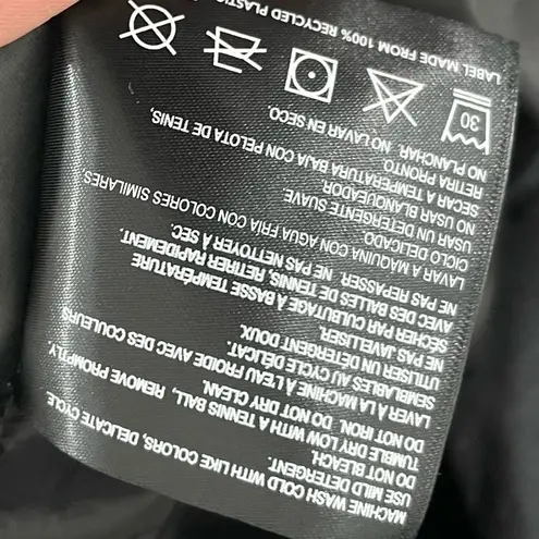 Bernardo NWT Anthropologie Wrap Puffer Jacket Plus Size 1X Black Belted Coat