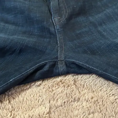 Genetic Denim The Raquel Mid-Rise Cigarette Skinny Jeans Dark Stretch 28