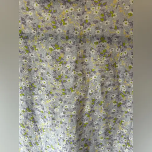 Sophie Rue Women’s NWOT Front Tie Puff Short Sleeve Floral Cottage Size S