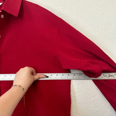 Commense Oversized Button Down Shirt L NWT Size L