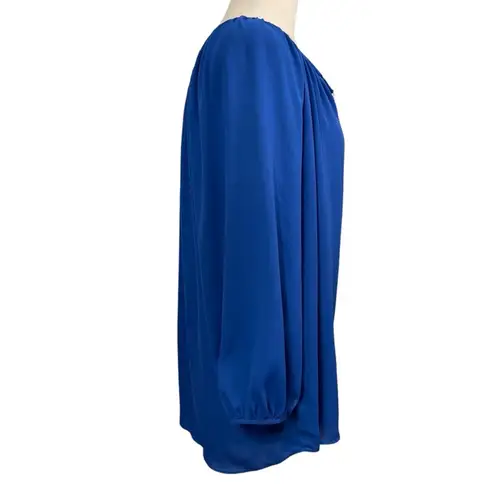 Sami & Jo Women's Blouse 2X Blue