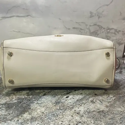 Coach  Gramercy Satchel in White/Cream  With Dust Bag