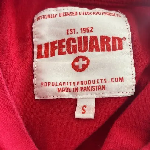 Lifeguard  Key West Florida Red Long Sleeve Shirt