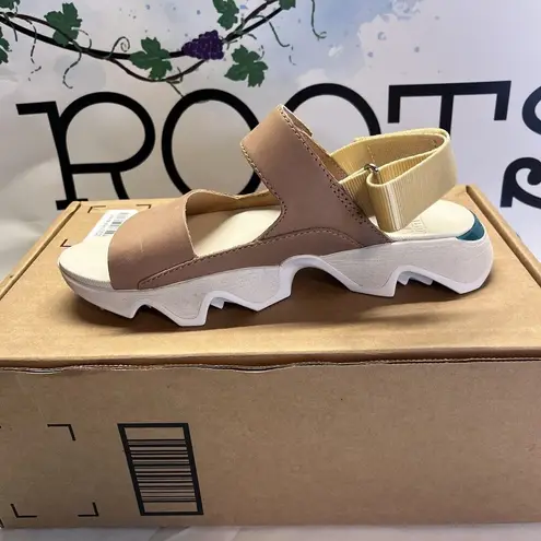 Sorel  Kinetic Impact II Sling Low Sandal in Honest Beige Sea salt Sz 6.5