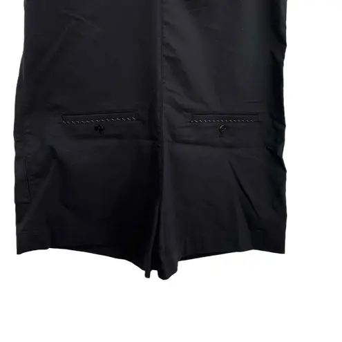 Kit And Ace Black Romper Sleeveless Stretchy Minimalist Travel Womens Size 4