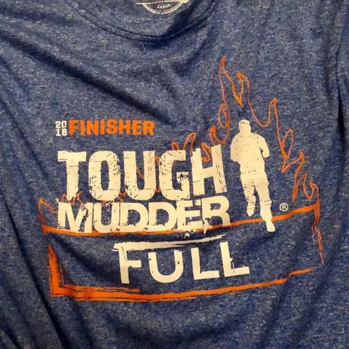 Tough Mudder Full Run Unisex Blue Size L