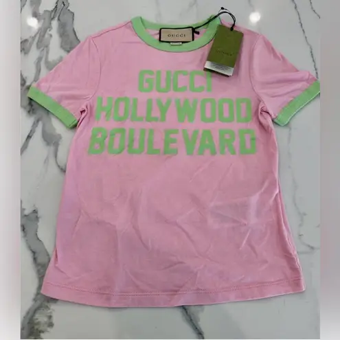 GUCCI グッチ Hollywood Boulevard T-シャツ Gucci Hollywood Boulevard T Shirt Size XXS - $415 New With