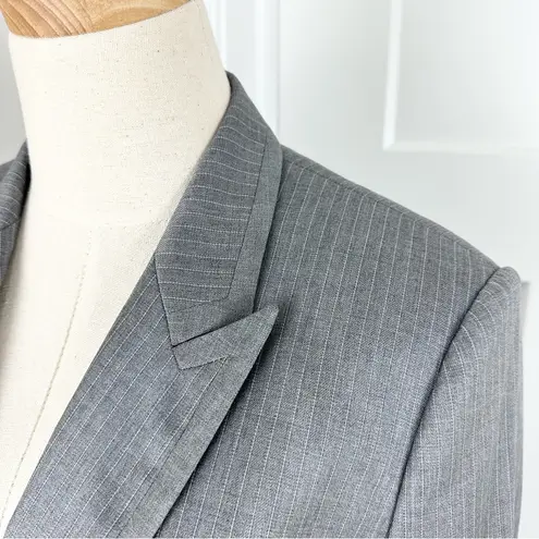 Hugo Boss BOSS Jelenna Pinstripe Blazer Sz 10