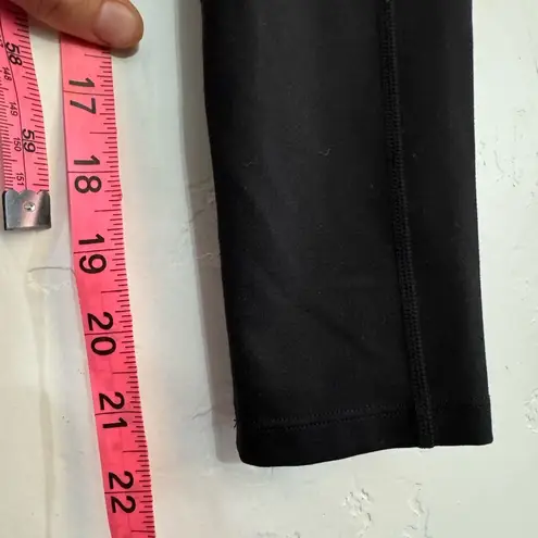 Carbon 38 BLACK HIGH WAISTED LEGGINGS WITH POCKETS EUC SIZE SMALL