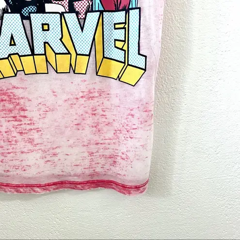 Marvel Burnout Character Graphic Tank Size Medium