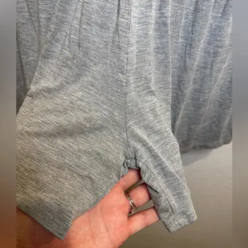 Trina Turk Revolve  Lucille Viscose‎ Romper Heather Gray Size S