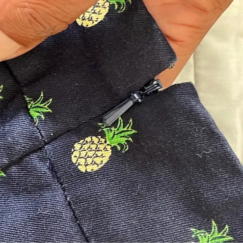 J.Crew  | Navy Blue Pineapple Shorts Sz 0 - Image 6