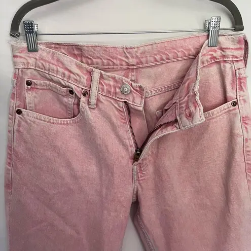 Levi's  511 Mens Slim Fit Jeans Sz 31x30 Pink Zeke Denim Casual 5 pockeet