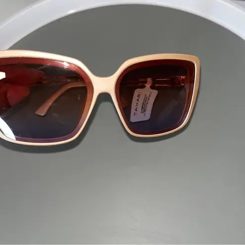 Tahari Women's Th894 Cat Eye Square Sunglasses