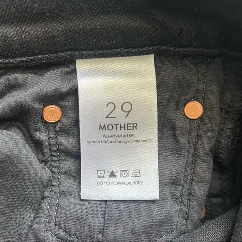 Mother The Dagger Flood Wide Leg Jeans