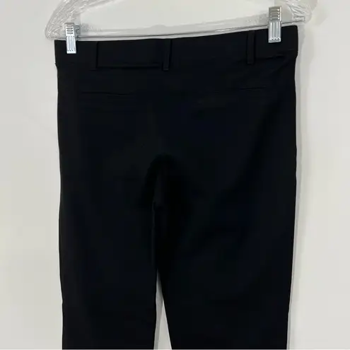 Betabrand  Straight Leg Classic Dress Pant Yoga Pants Black Size Medium